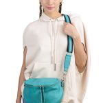 Dámska kožená ľadvinka Leather Country tyrkysová