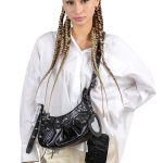 Dámska štýlová kožená kabelka Leather Country čierna