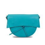 Dámska Kožená kabelka Leather Country Janet tyrkysová