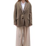 Dámske oversize sako VICOLO zelené