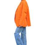Dámske letné oversize sako VICOLO oranžové