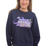 Dámska oversize mikina VICOLO modrá