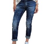 Dámske slim fit rifle XAGON MAN modré