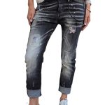 Dámske slim fit rifle XAGON MAN čierne