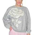 Dámska oversize mikina VICOLO sivá