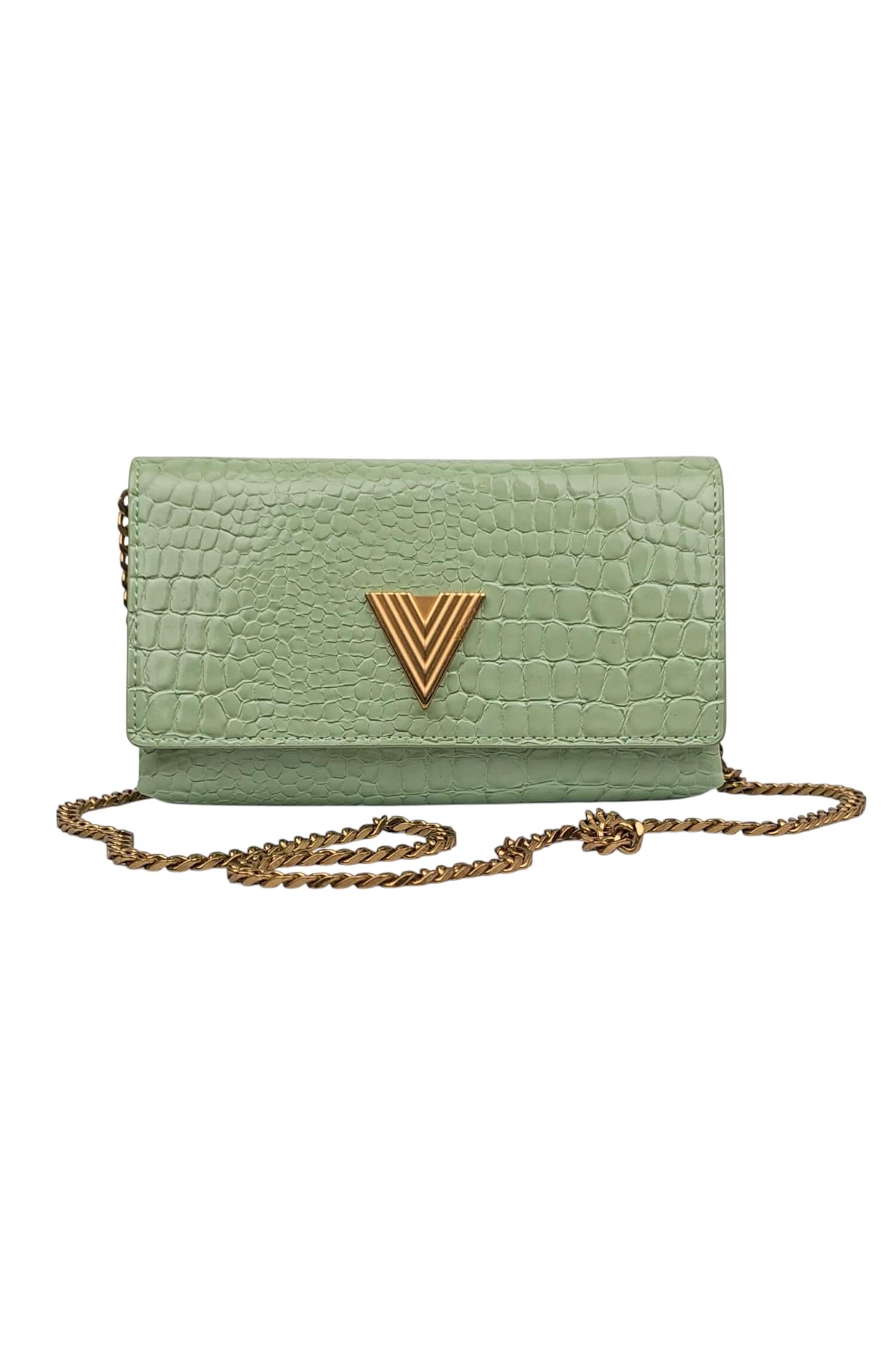 Dámska crossbody elegantná kabelka VICOLO zelená