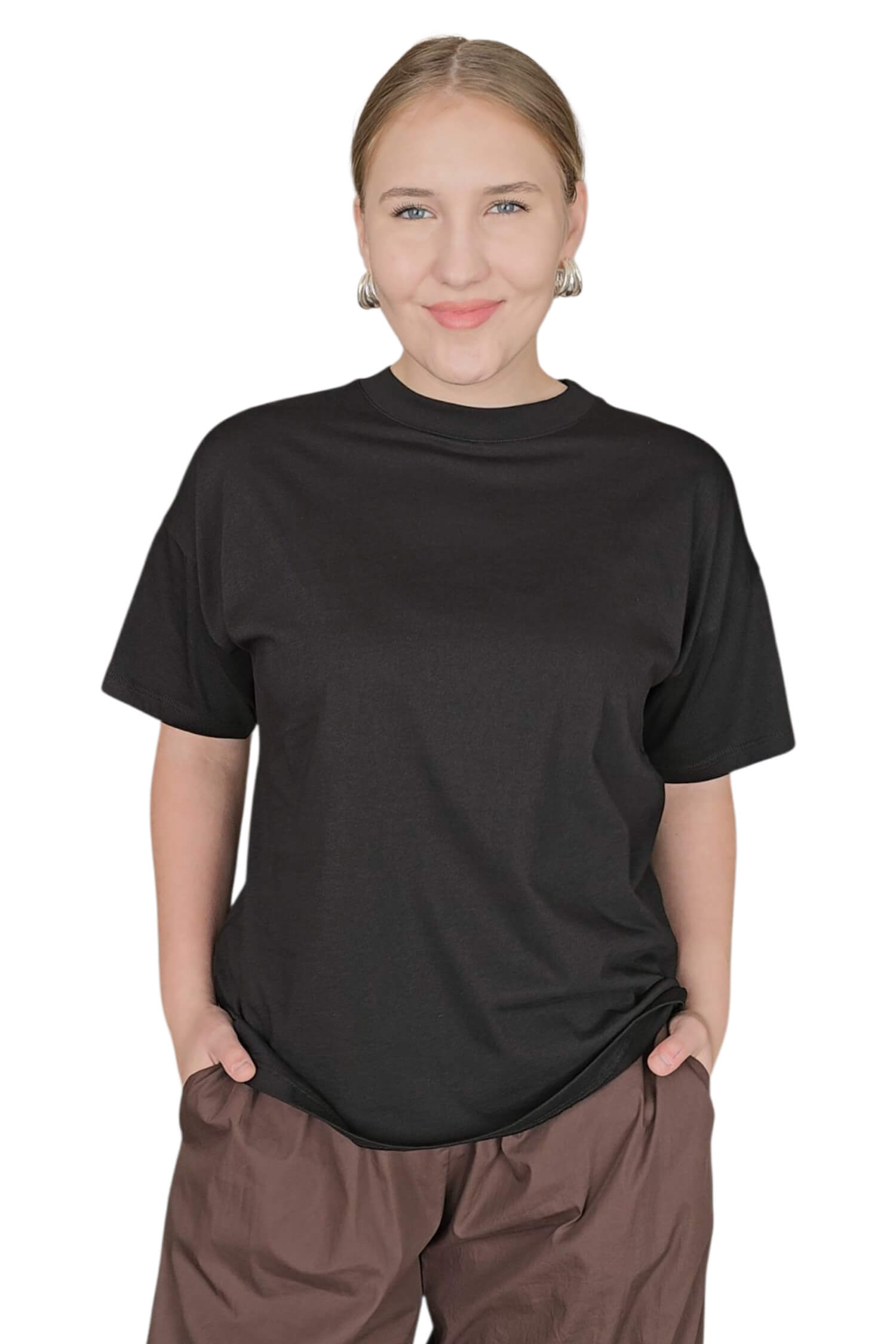 Dámske oversize tričko VICOLO čierne