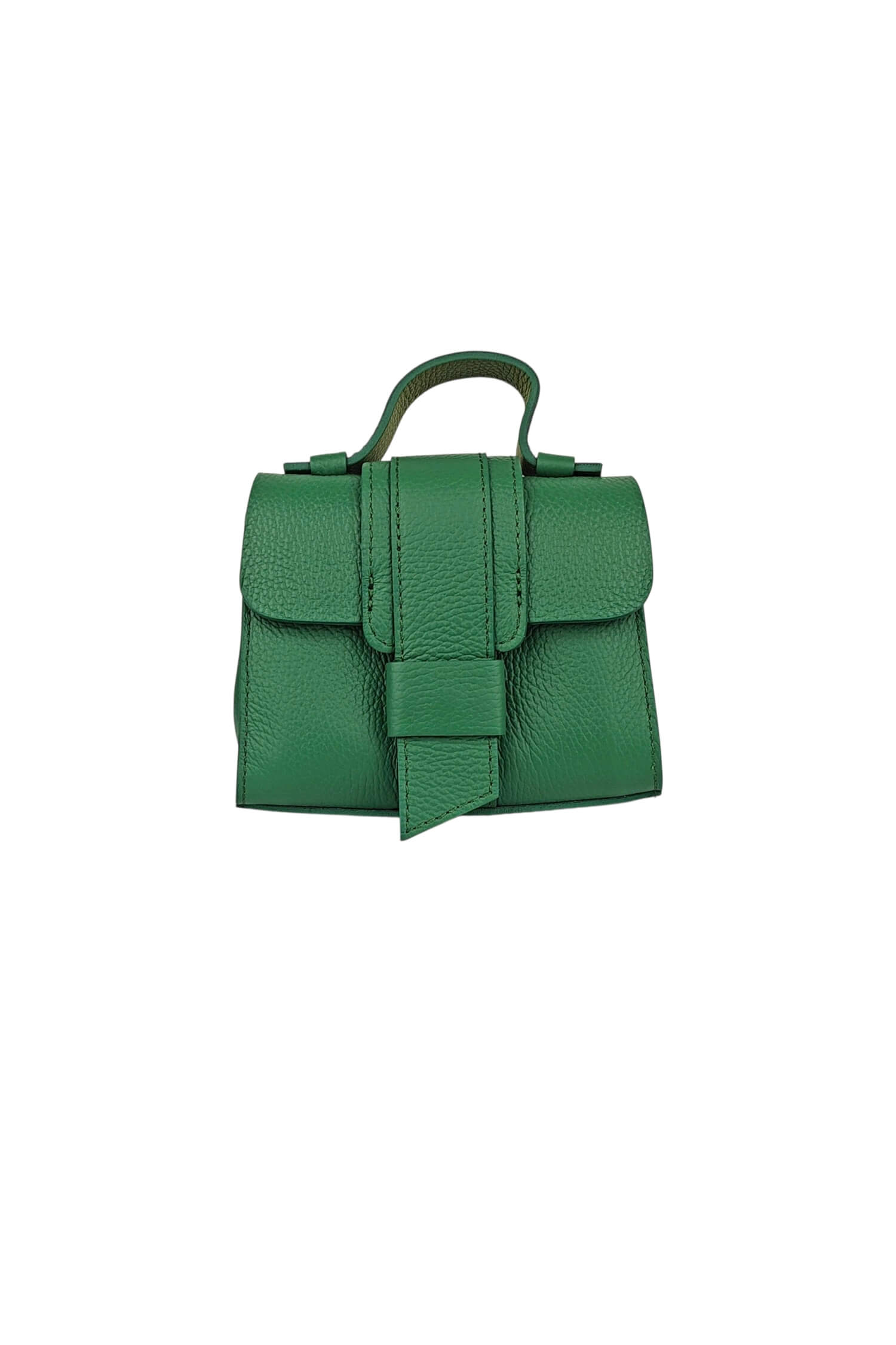 Dámska kožená mini kabelka Leather Country zelená
