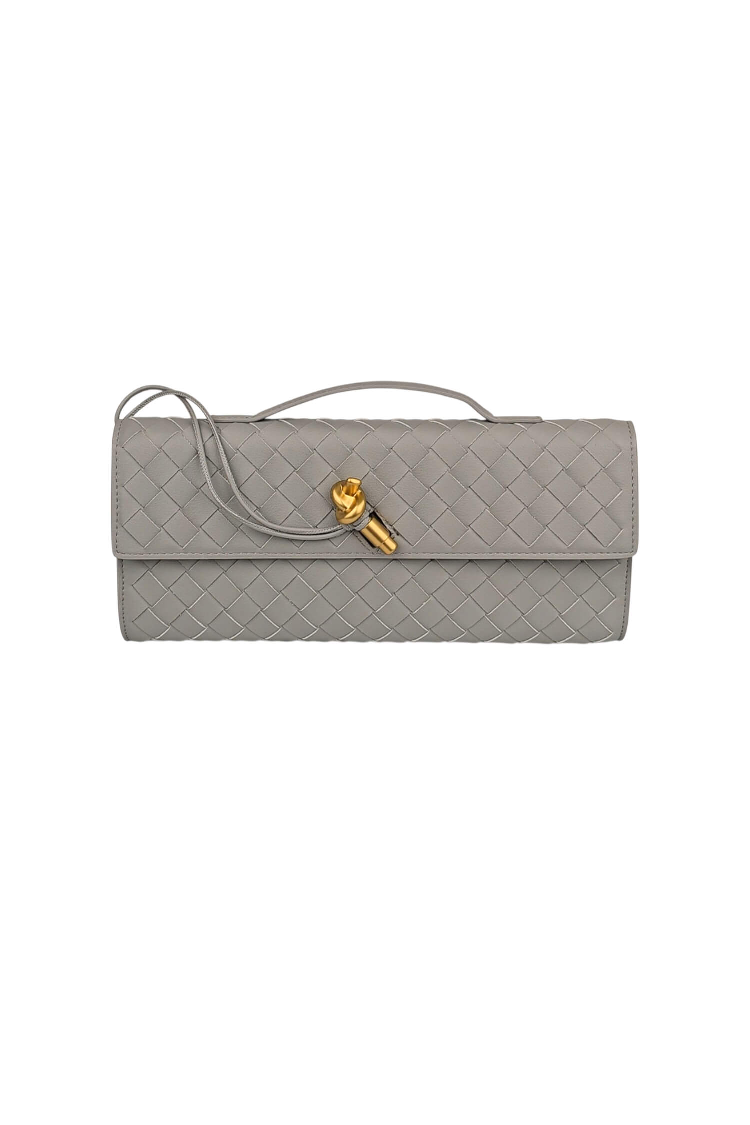 Dámska kožená listová crossbody kabelka Leather Country sivá