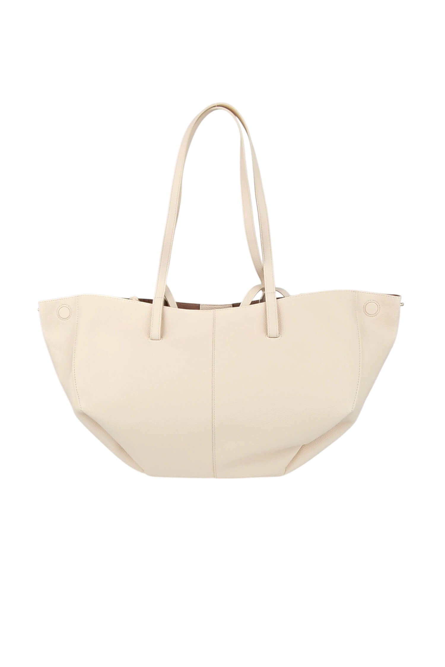 Dámska kožená shopper kabelka LEATHER COUNTRY béžová