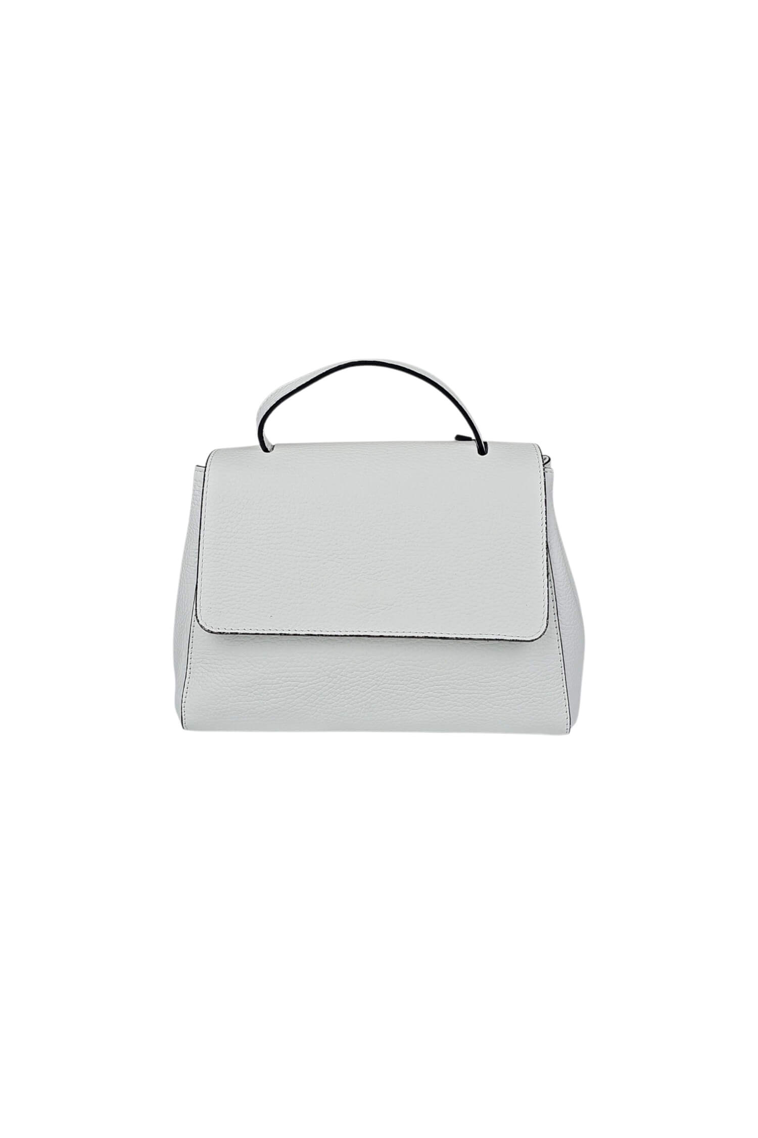 Dámska kožená crossbody kabelka Leather Country biela