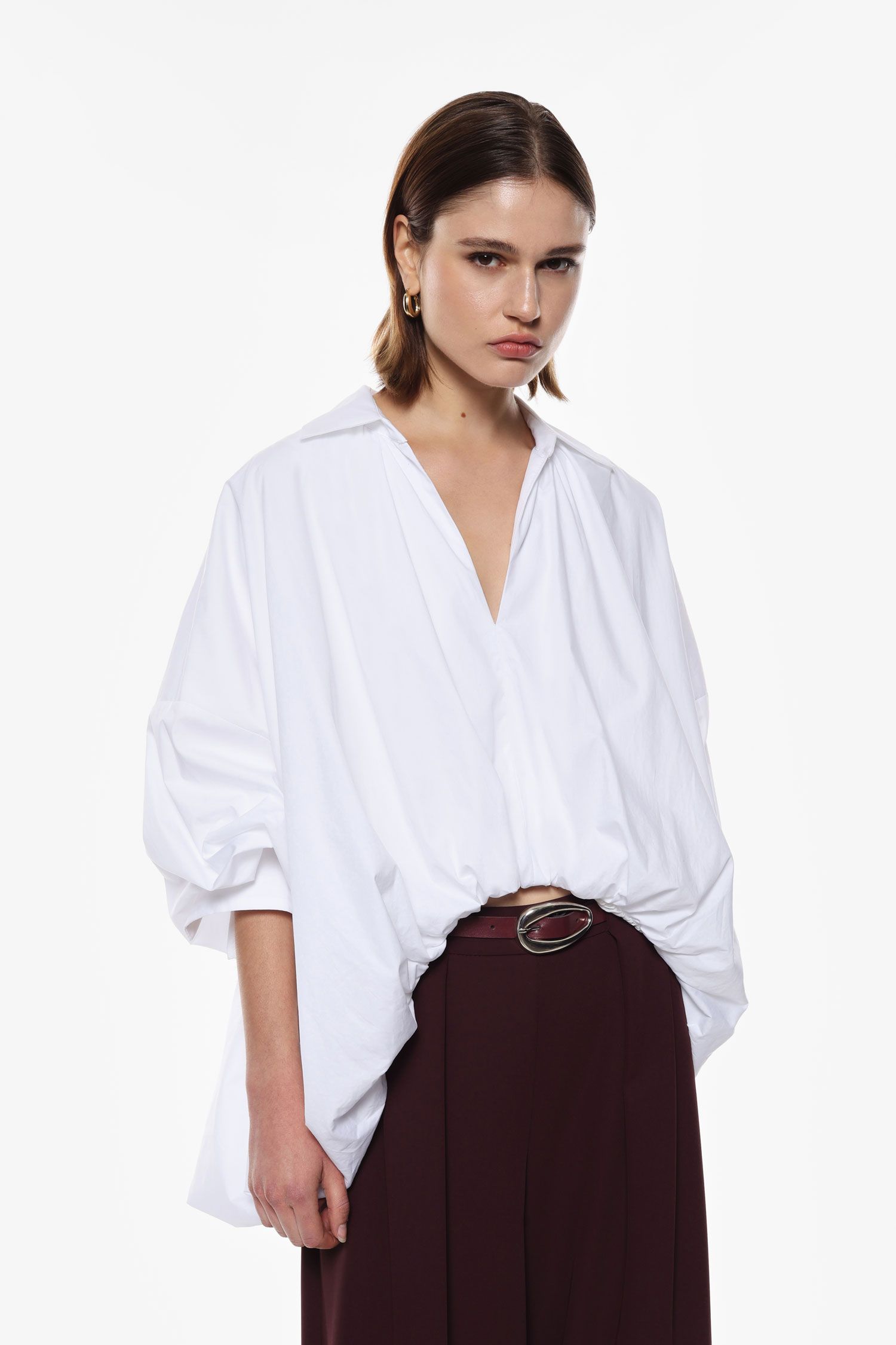 Dámska oversize košeľa IMPERIAL biela